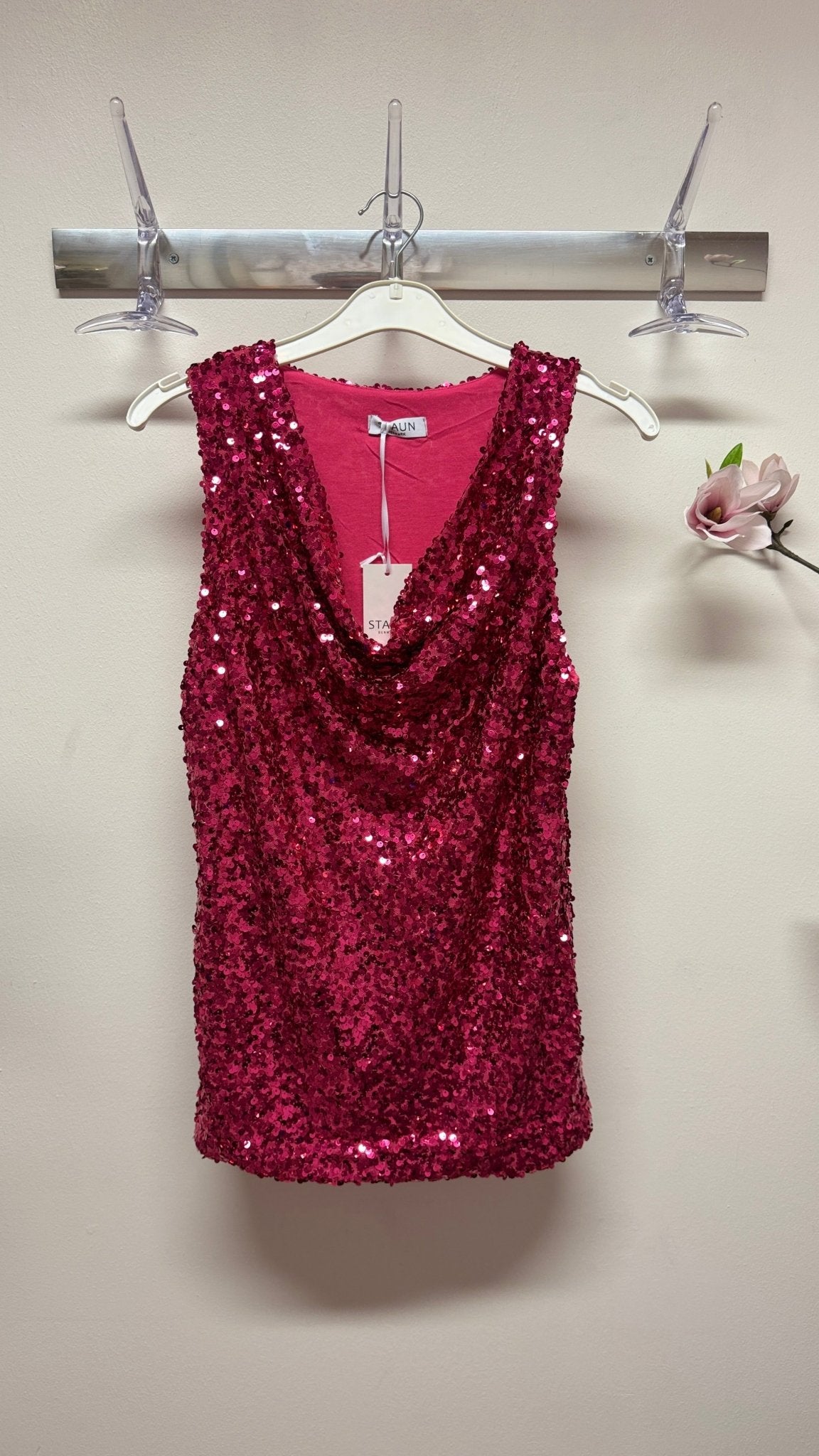 Staun fall Glitter top i pink - Staun Denmark - Til hverdag og fest