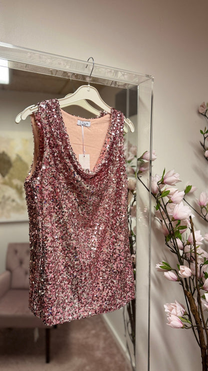 Staun fall Glitter top i rosa - Staun Denmark - Til hverdag og fest