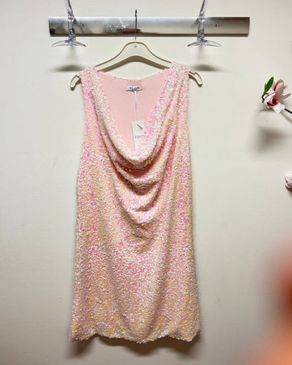Staun glitter fall kjole - baby rosa - Staun Denmark - Til hverdag og fest