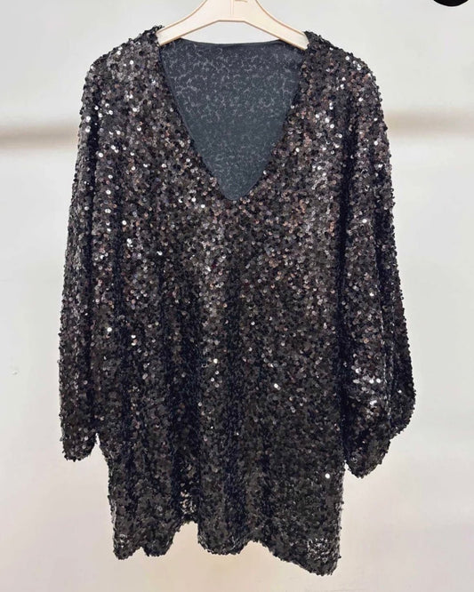Staun glitter tunika - Staun Denmark - Til hverdag og fest