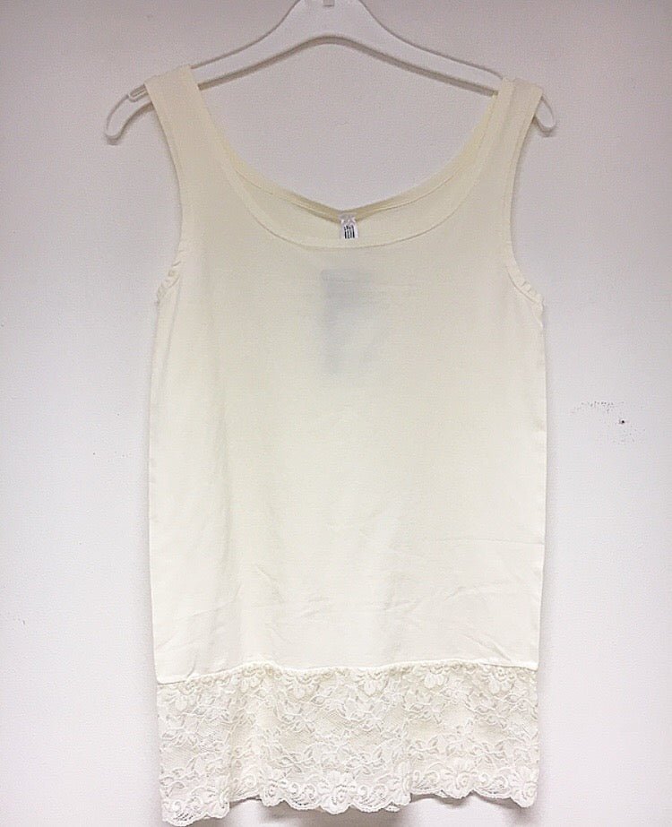 Top med blonde - Off white - Staun Denmark - Til hverdag og fest