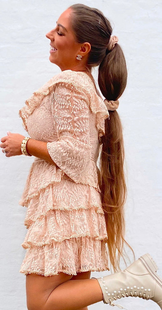 Tulle dress - nude - Staun Denmark - Til hverdag og fest