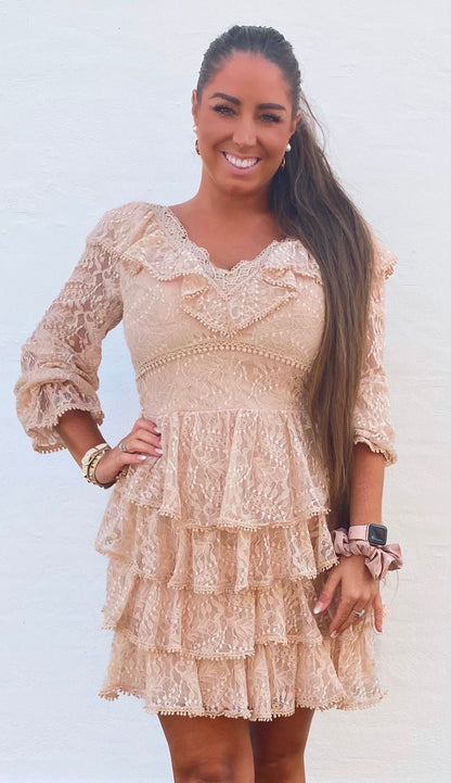 Tulle dress - nude - Staun Denmark - Til hverdag og fest