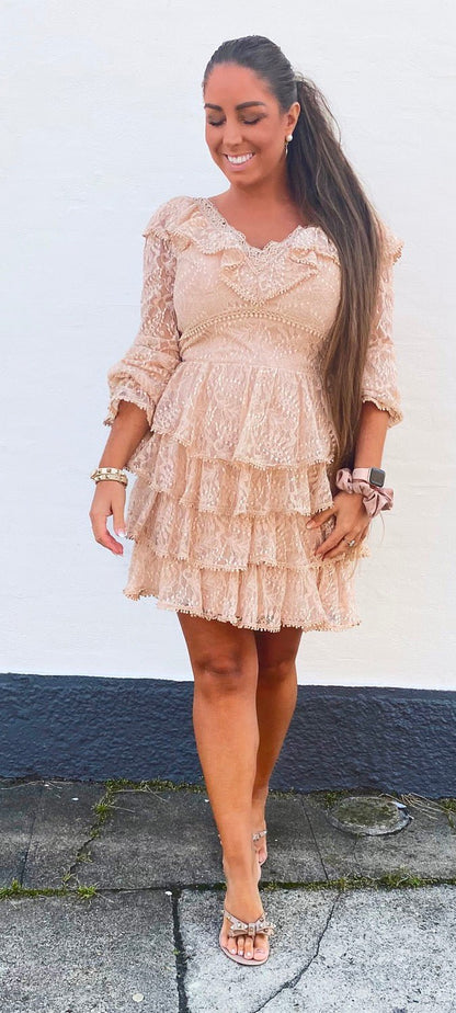 Tulle dress - nude - Staun Denmark - Til hverdag og fest