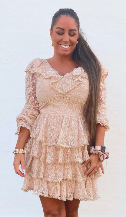 Tulle dress - nude - Staun Denmark - Til hverdag og fest