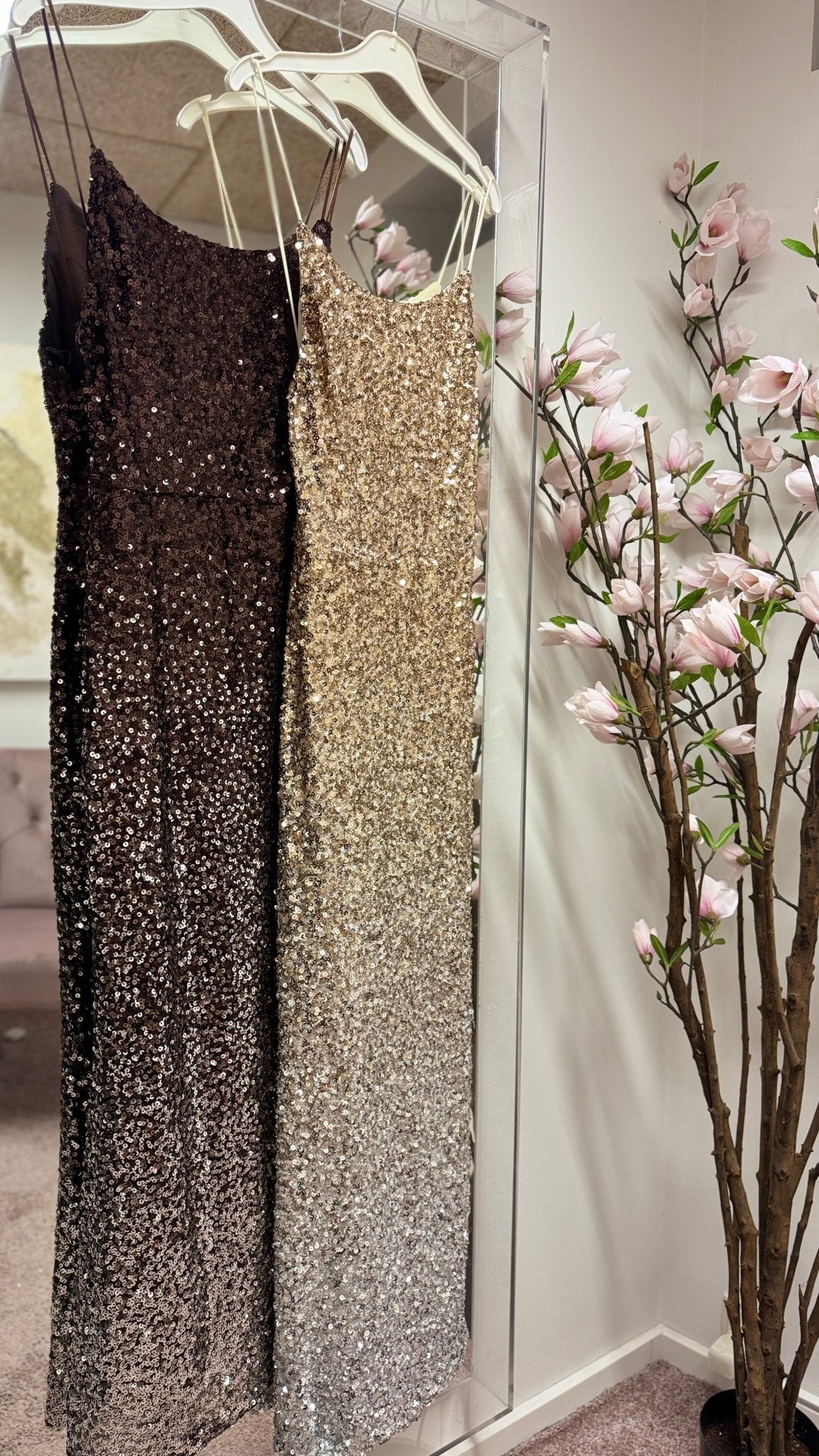 Wave guld og sølv kjole - Miracle - Staun Denmark - Til hverdag og fest